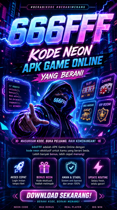Cuplikan layar menu unduhan 666FFF untuk perangkat Android